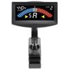 GuitarBass Clip Tuner PitchCrow-G AW-4G BK Black ±0.1 Cent High Precision Color Display 24 Hours Continuous Operation Compact Black AW-4G-BK