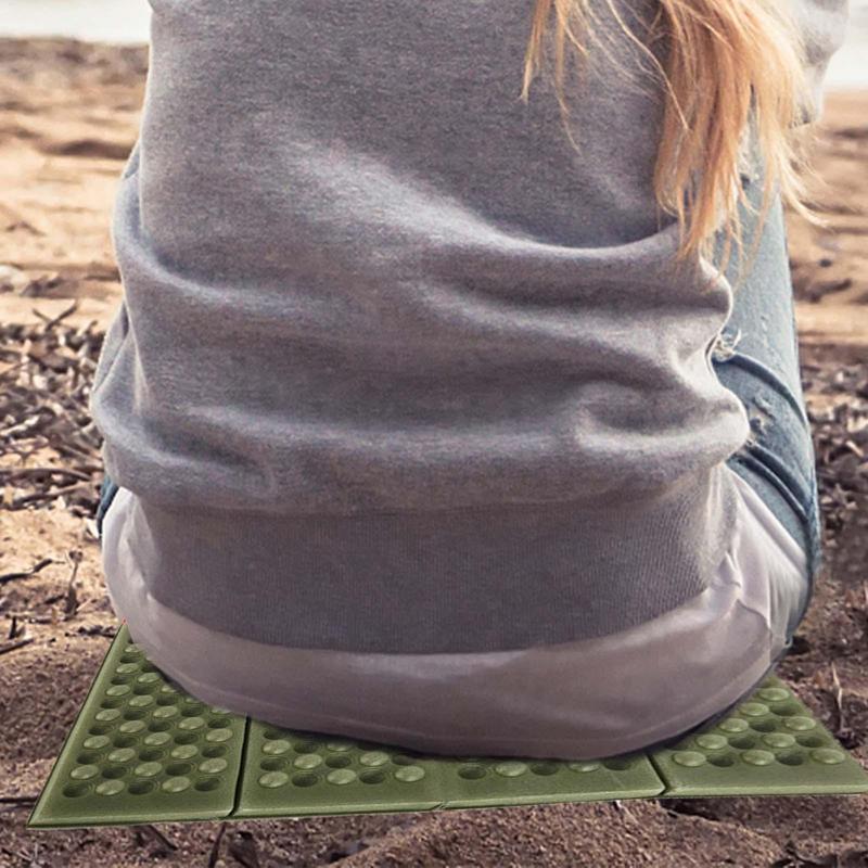 Outdoor Mini Folding Mat Foam Seat Mat Camping Mat Beach Moisture-proof Waterproof Mat Hiking Backpack Seat Mat