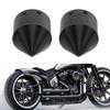 2pcs Aluminum Alloy Front Axles Cover for 883/1200 48 Front Axles Nut Cover Cap Motorbike Accessories Easy Installation