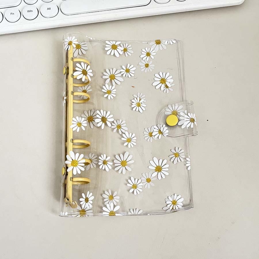 A5 A6 Daisy Binder Photo Card Collection Book Postcard Organizer Diary Notebook School Stationery