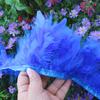 1M White Turkey Marabou Feathers Trim Ribbon Natural Feather For Diy Crafts Wedding Party Sewing Christmas Decoration