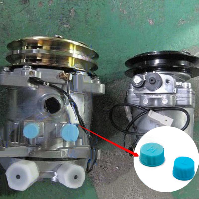 Buy 30pcs/ Set Auto Air Conditioner Refrigerant Car Dust Cover High Low