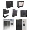 Wall Mount Mailbox Easy to Install Retro Design Weatherproof Mailbox Mailbox for Outside for Daily Letters Newspapers House