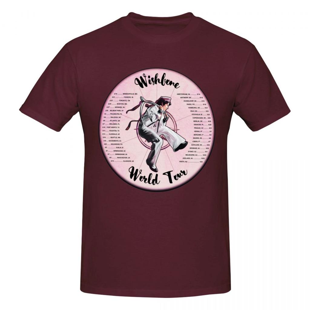 Unisex Conan Gray Wishbone World Tour 2026 2026 T Shirt Streetwear Cotton Tshirt