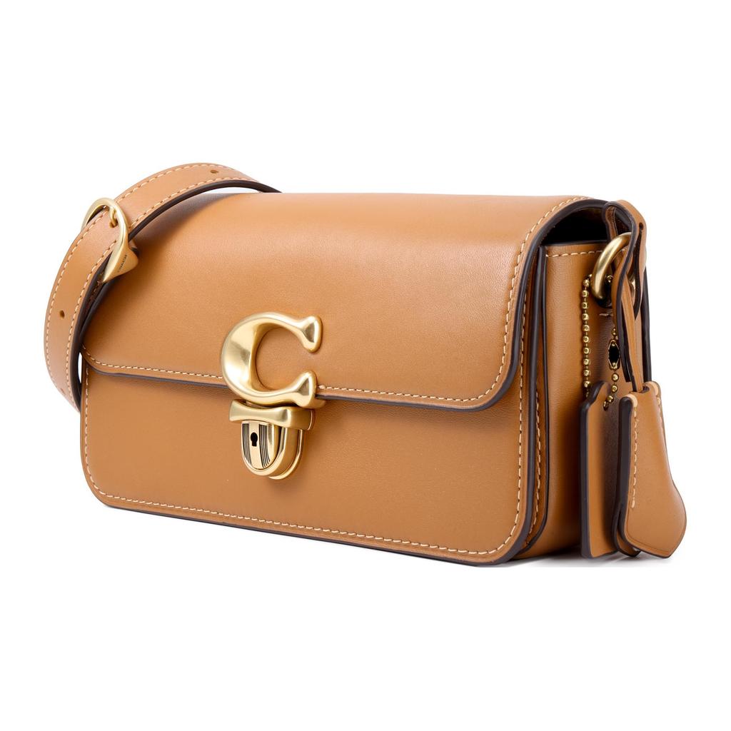 New COACH Studio Cow Leather Handbag Crossbody Bag Shoulder Bag Women's Brown CE331-B4LCA