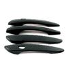 Car Decoration Door Handle Cover For Mazda CX80 CX-80 2024 Glossy Black Chrome Silver Carbon Fiber Cars Accessories Styling