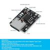 2-10PCS Smallest Lithium Battery Charging Panel 1A Ternary Lithium Battery 3.7V4.2V Charger Module Type-C With Protection Board