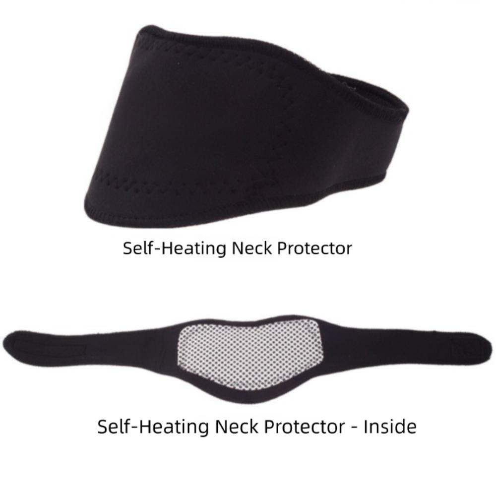 Portable Self-Heating Neck Brace Spontaneous Heat Soft Cervical Pillow Adjustable Fit Magnetic Therapy Magnetic Neck Support