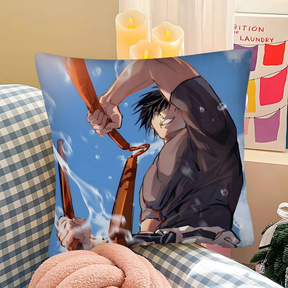 Pc TOJI FFUSHIGURO Pillow Case Fashion Square Pillowcase Bedroom Sofa Room Ins Decoration Leisure