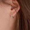 PAIGEFLYNN JEWELRY [925 Silver] New Age One-Touch Earrings