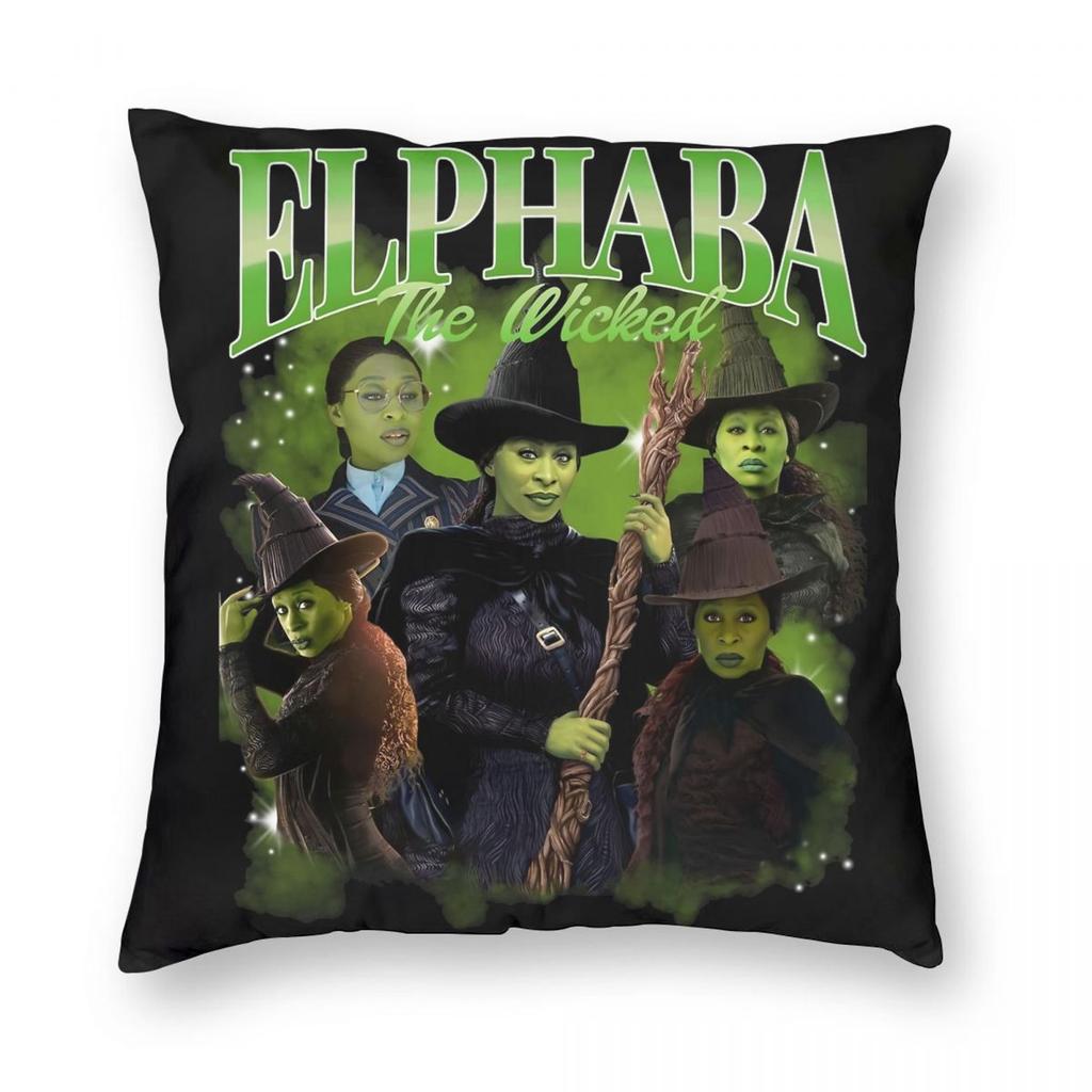Wicked For Good Glinda Pillowcase Soft Polyester Cushion Cover Decor Throw Pillow Case Cover Home Square cm