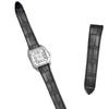Genuine Leather Watch Strap for Cartier Sandoz Santos 100 Watch Band Soft Comfortable Watchband Accessories 20 23mm Wristband