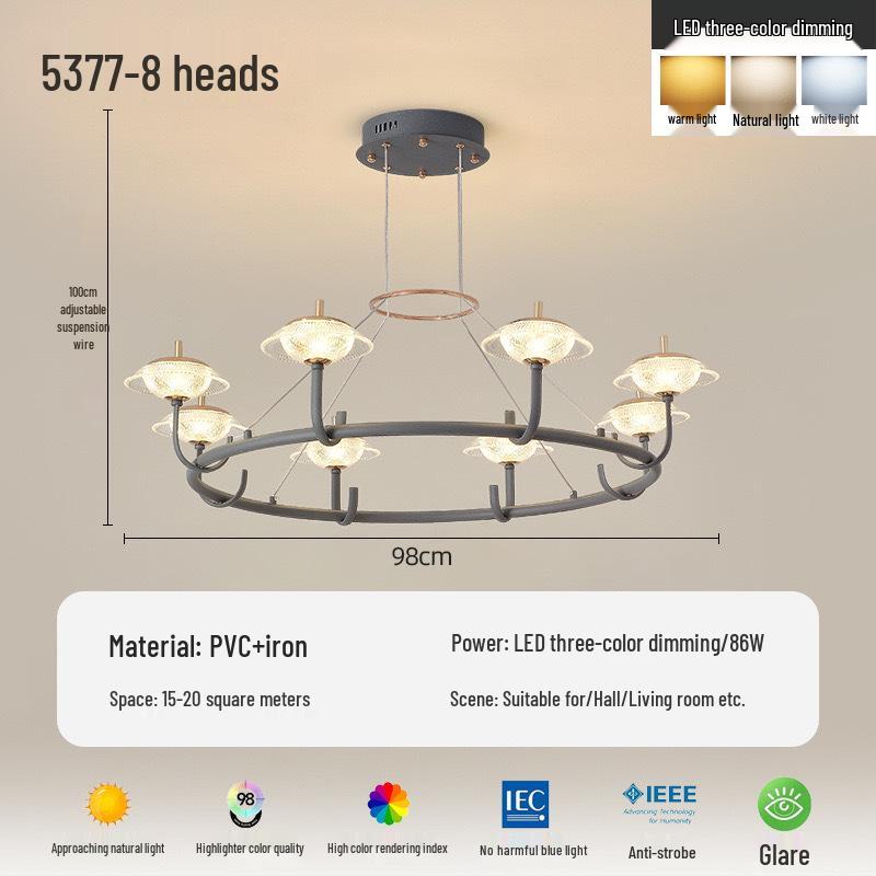 High-End Italian Nordic Designer Chandelier for Living Room, Hallway, Bar, Restaurant, or Bedroom Lighting