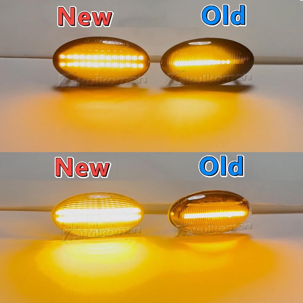 LED Dynamic Turn Signal Side Marker Light For Suzuki Grand Vitara Vtarai Jimny Swift SX4 S-Cross APV Arena XL7 Alto Fiat Sedici