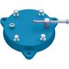 Rotating Plate for Compact/front Vise, for Width. : of Bites : 100 Mm, Hole Spacing 73 X 56 Mm, Hole Size M6, Weight :…