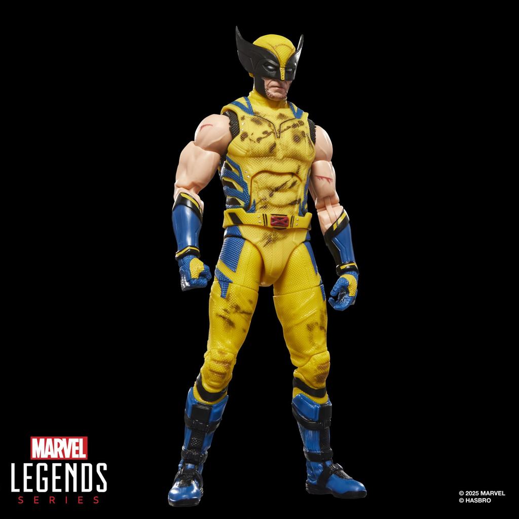 Hasbro MARVEL Legends Series Wolverine, Marvel Studios Deadpool & Wolverine (Battle Damaged Suit) 15 Cm Collectible Action Figure G2365 Authentic