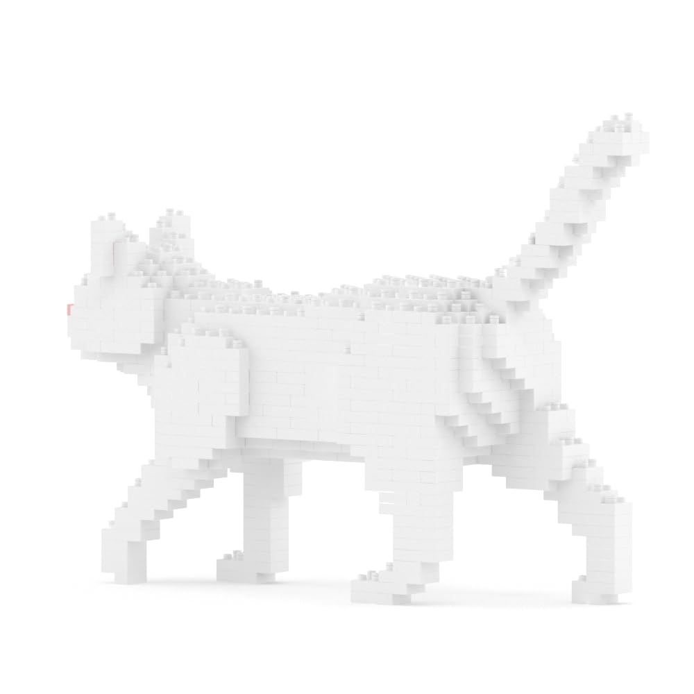 JEKCA Jekka Block White Cat 01S ST19CM06 (Mini)