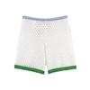 Spring 2026 European & American Women's Short Sleeve Lapel Knit Top