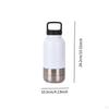 Dog Water Bottle with Handle And 2 Bowls for Food Travel