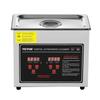 Ultrasonic Cleaner with Digital Timer & Heater, Professional Ultra Sonic Jewelry Cleaner, Stainless Steel Heated Cleaning Machine for Glasses Watch