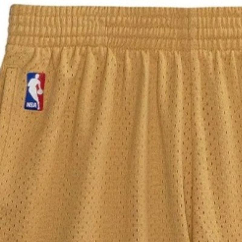 Mitchell & Ness Basketball Shorts Men's Gold SMSHAC19179-SKILTGD05