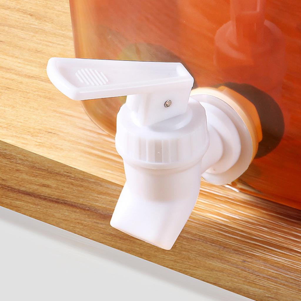 3.5L/5L Large Water Dispenser with Faucet Cold Water Bucket Fridge Beverage Drink Dispenser Plastic Fruit Juice Container