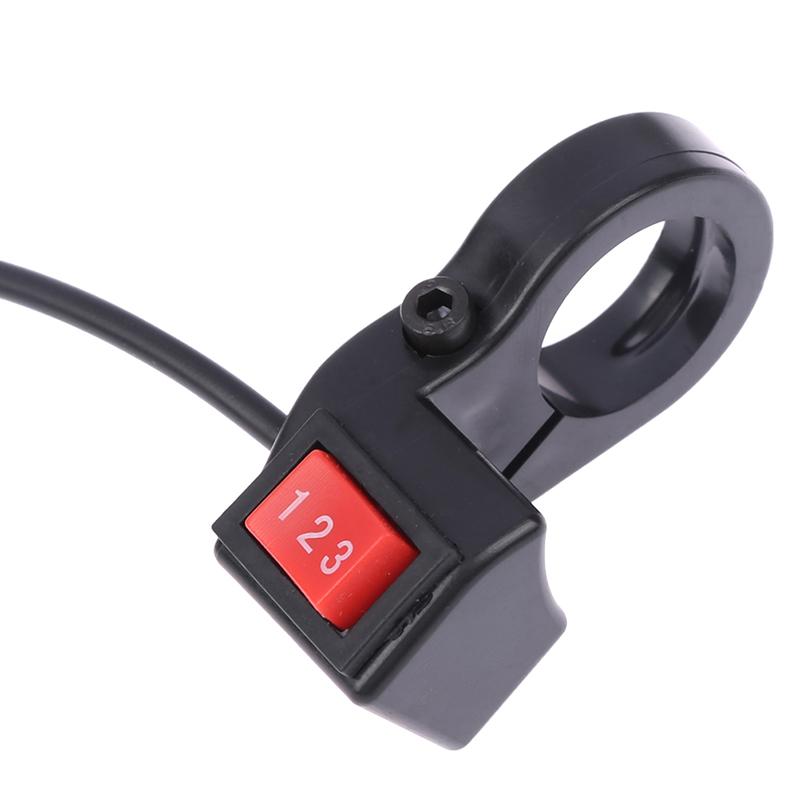 Electric 3 Speed Module Handlebar 3 Gears Switch Shift For Motorcycle E-Bike