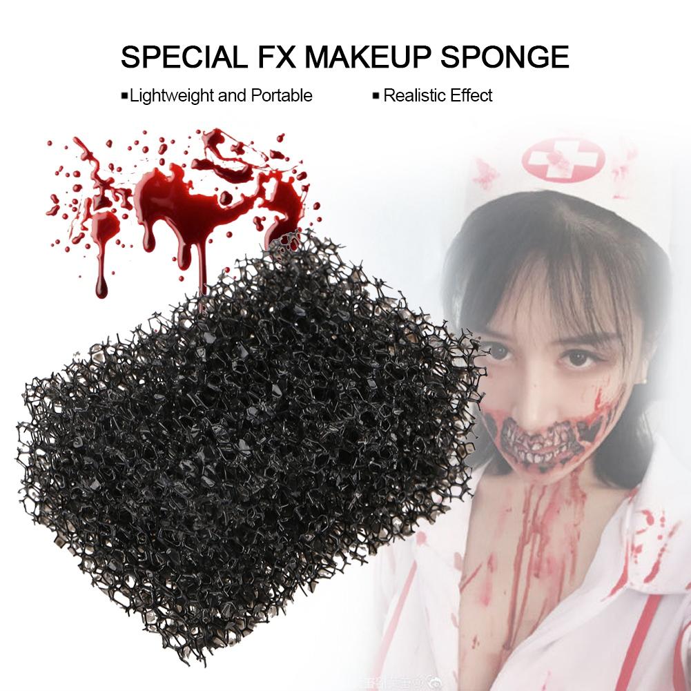 Halloween Xmas Special FX Blood Scar Stubble Effects Wound Makeup Stipple Sponge
