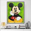 Disney Diamantové malování Disney Pop styl Mickey Mouse Ručně malovaný dekorativní obraz DIY sada pro dospělé Umění a řemesla Domácí dekorace a dárek