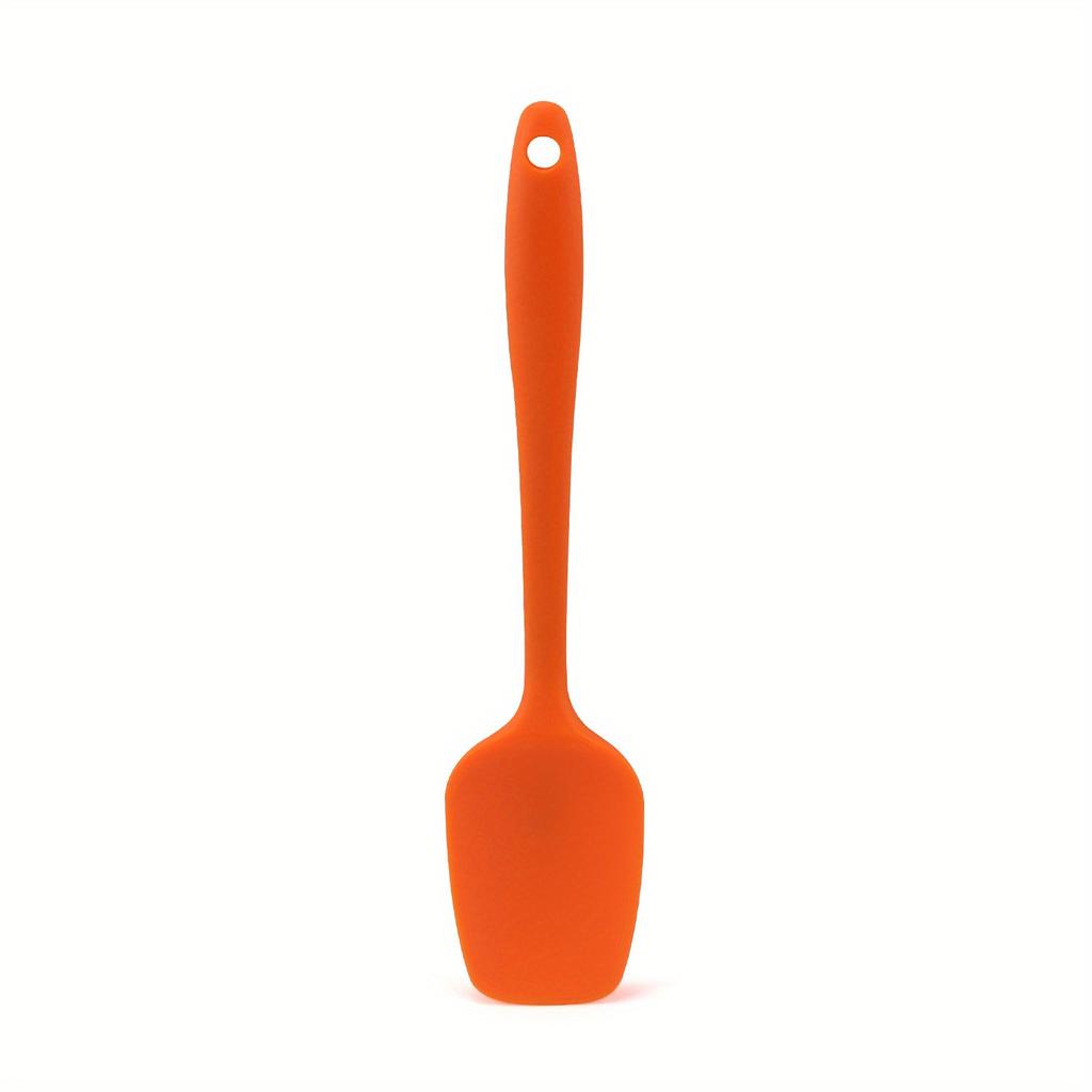 2pcs Silicone Spatula Scraper, Mini Silicone Spatula, Jam Spatula, High Temperature Resistant Cream Spatula, Stirring and Baking Tool