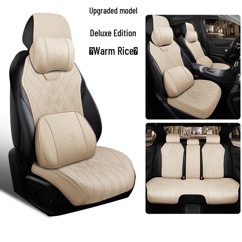 Geely Binyue CVT/DCT Seat Covers - Super Energy & Dragon Soaring Versions; Leather Cushions.