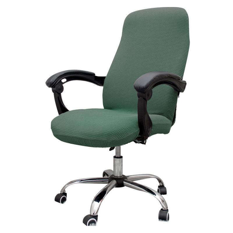 

Потовщені жаккардові розтяжні чохли для комп’ютерних офісних стільців Пилонепроникні, стійкі до подряпин висувні чохли для офісних стільців M Szie зелений