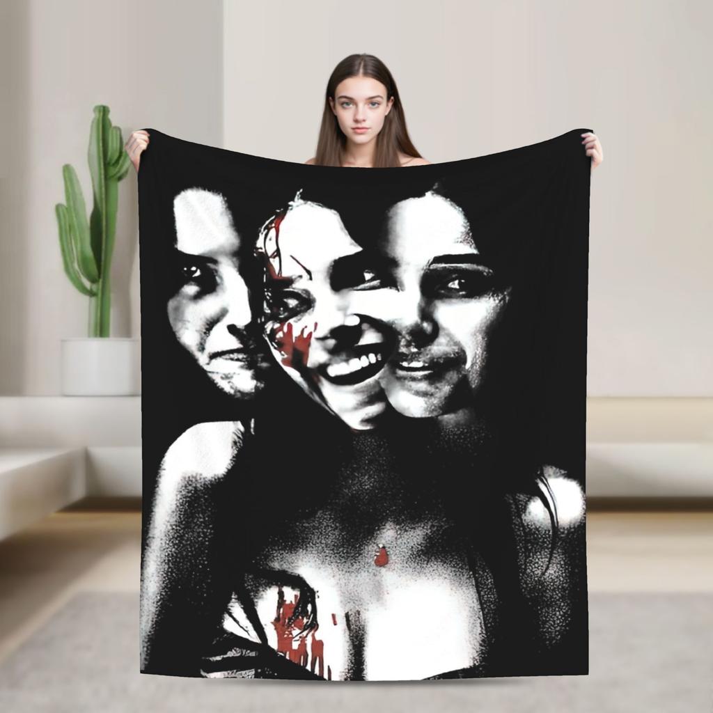 Obsession Horror Movie Blanket Wool Funny Warm Throw Blanket for Coverlet Decoration