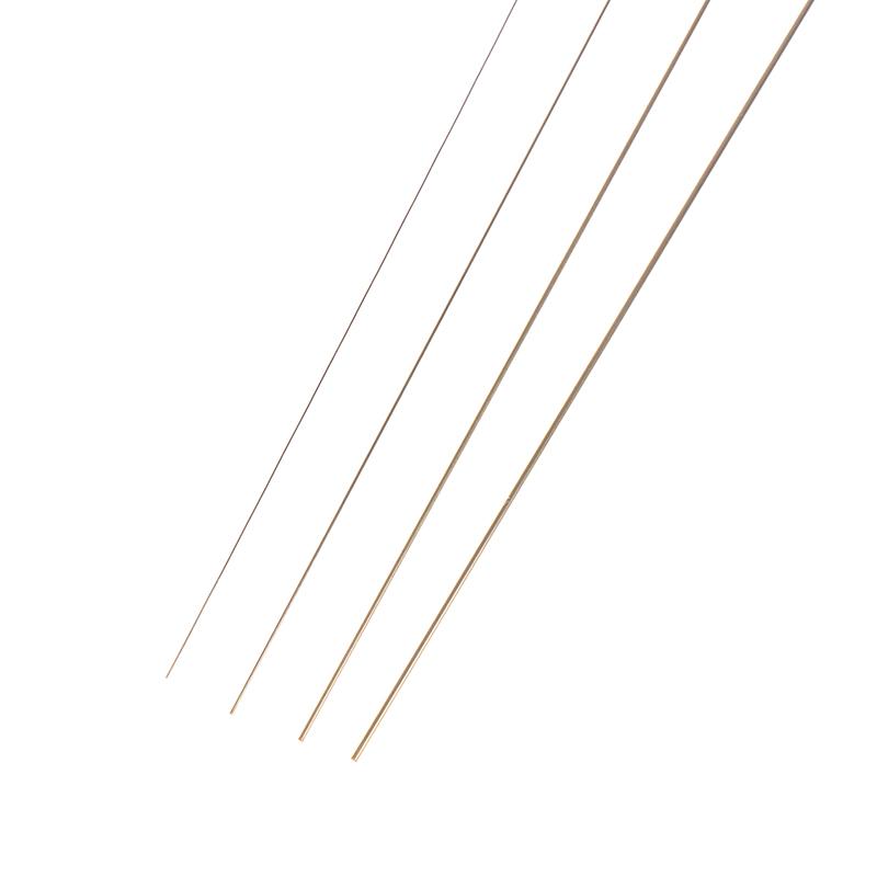 100PCS For Edm Drilling Machine Wire Cutting Accessories Consumables Single Hole 0.3/0.5/0.8/1.0*400 Brass Copper Tube