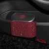 Shimmering Rhinestone Car Seat Back Trash Basket Hanging Mini Desktop Trash Can  Office