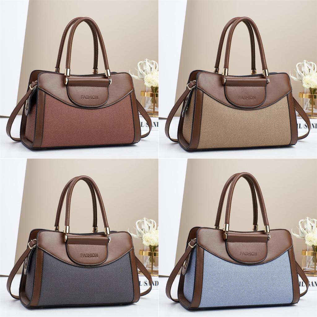Pillowshaped Tote Bag With Zipper Closure And Inner Pouch For Urban Style
