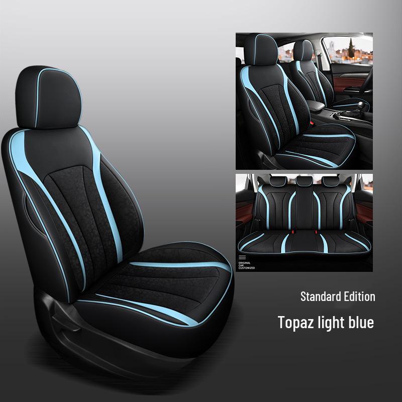 CLY Custom Sports Leather Seat Cover for BAIC New Energy D50 - All-Season Comfort