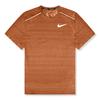 NIKE Miler Logo Print Pullover Quick-Dry Breathable Round Neck T-Shirt