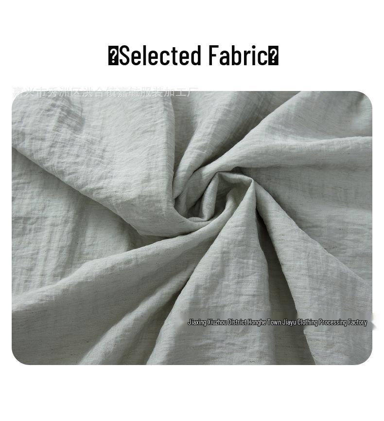 2026 Summer Cotton Linen Dress for Middle-aged Women – Elegant, High-class Long Skirt