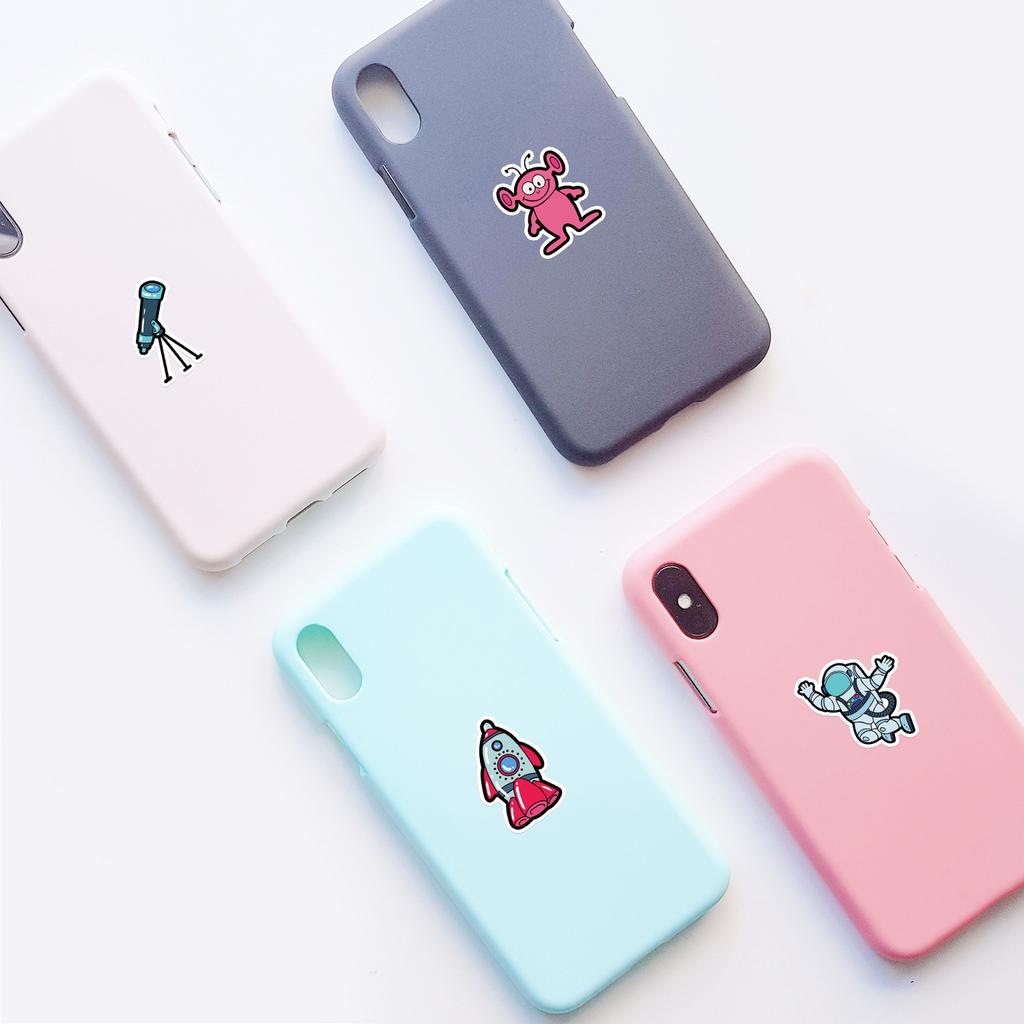 50 UFO Graffiti Stickers Car Mobile Phone Water Cup Decorative Stickers Notebook Waterproof Creative Hand Note Stickers