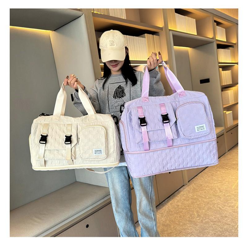 Travel Bag Large-capacity Lightweight Fitness Dry Wet Separation Storage With Shoes Warehouse Waiting Delivery Shoulder