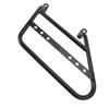 Motorcycle Side Mount Saddlebag Support Bracket 12mm Iron Matte Black Stylish Look Storage Bag Frame Bracket Holder