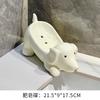 Automatic draining creative panda soap box soap box storage rack household ceramic soap dish holder bathroom accessories