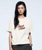 OUTDOOR PRODUCTS Women'S Embroidered Logo Short Sleeve T-Shirt (Cream)