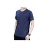 Adidas Letter Logo Print Short Sleeve T-Shirt Men Tops Blue CE0816