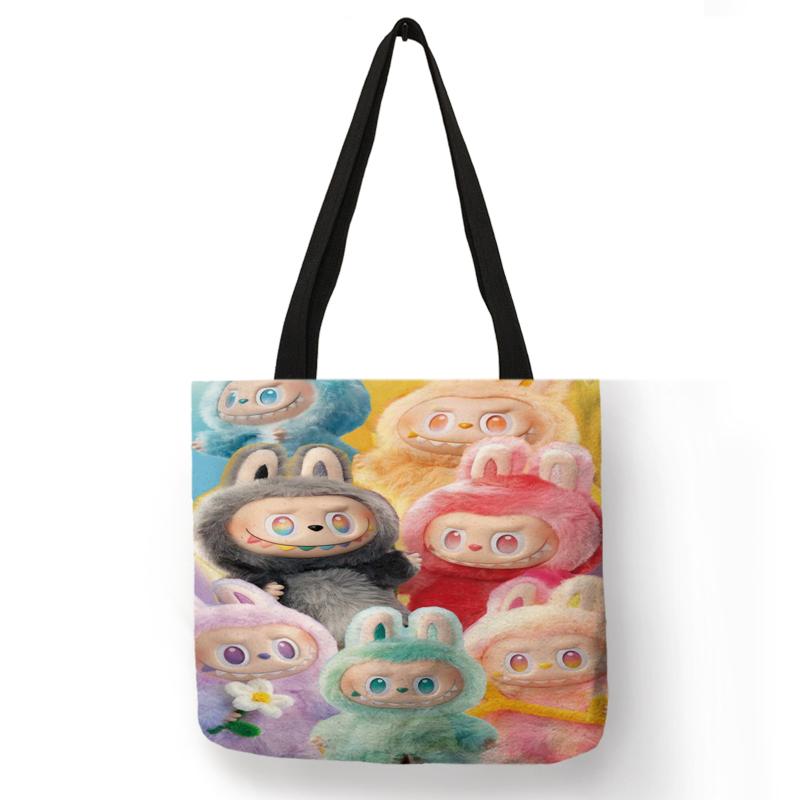 Labubu Trendy Personalized Printed Bag Shopping Bag 5405