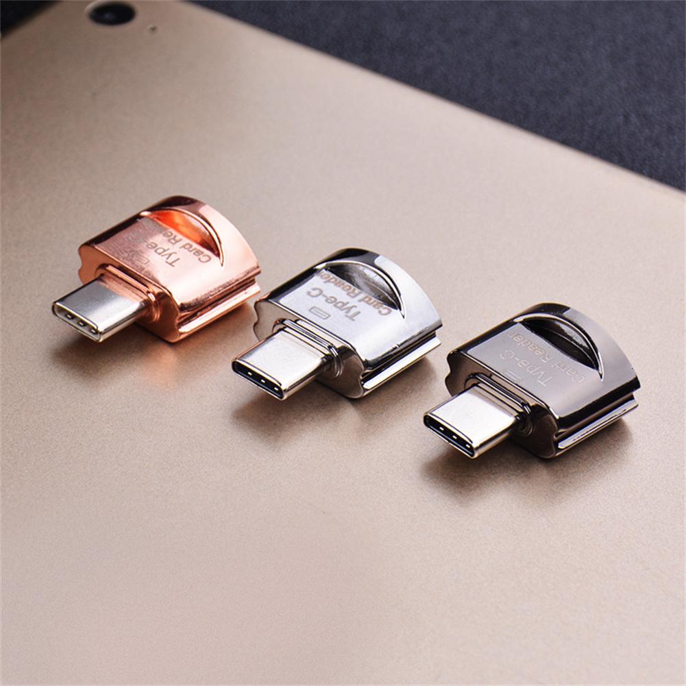 USB C Adapter For Memory Card Micro Mini SD Card Adapter High-Speed Data Transfer TF Card Reader For Phone Tablet