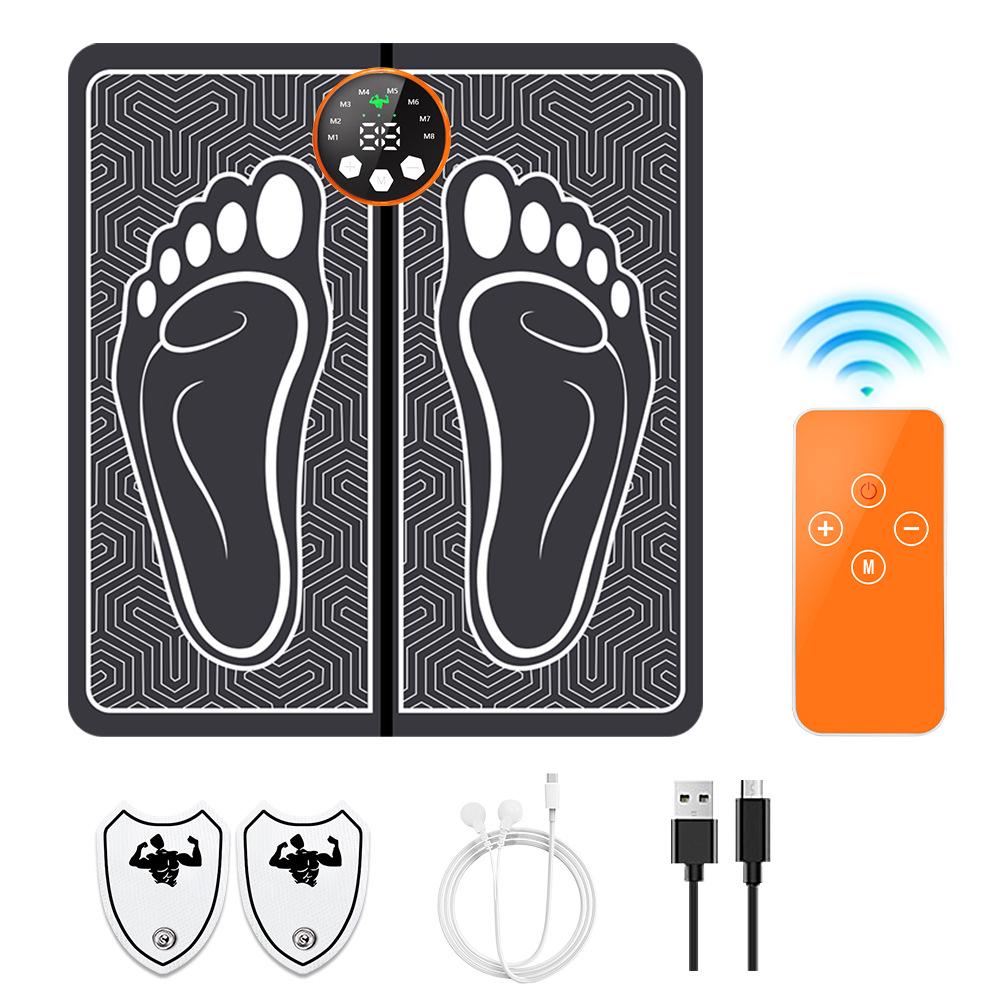 Rechargeable EMS Microcurrent Foot Massage Mat