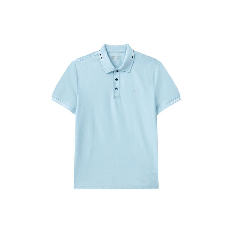 

New FILA Polo Shirts Men s Misty Blue F11M122101F-LB L