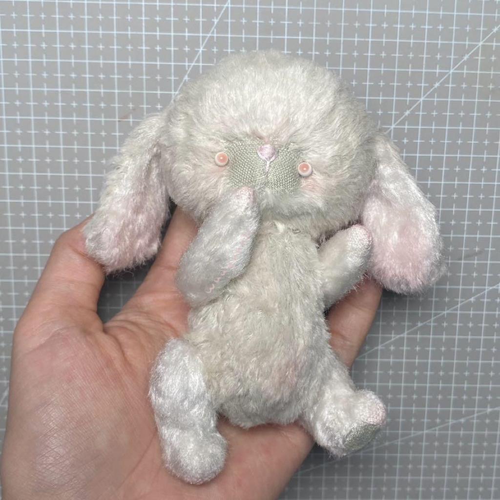 [USED] Artist Bear Teddy Bear Mint Rabbit Rabbit Handmade by Overseas Artists